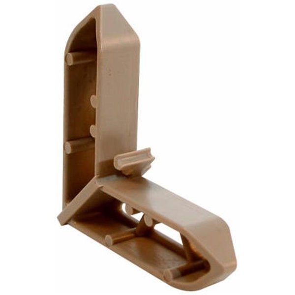 Prime-Line Prime Line PL 15759 20 Pack - Champagne Tan; Plastic Screen Frame Corner 123609